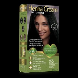 Naturtint Henna Cream Semi-Permanent Black 1.0 110mL