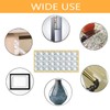 Drawer Bumpers Pads,Tiny Cabinet Door Bumpers,Cupboard Dots Self Adhesive Clear