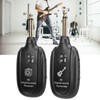 Wireless Guitar System 20Hz to 20KHz UHF Rechargeable Guitar Transmitter