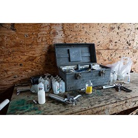 Historic Pictoric Photo - Antibiotics in The immunization barn at Big Creek Ranch, a vast Cattle Ranch in Carbon County, Wyoming, Close to The Colorado Border- Fine Art Photo Reporduction 12in x 08in