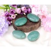 LAIDANLA Green Aventurine 2.4" Large Palm Stone Healing Crystals Natural