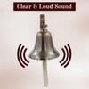 6" Solid Brass Bell Marine Wall Mounted Ship Nautical Bronze