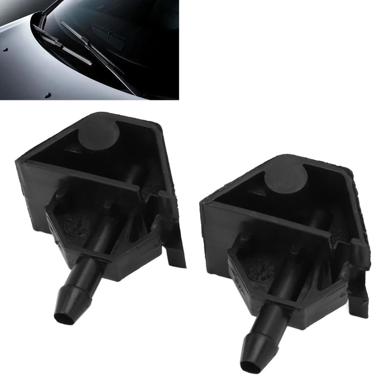 01 02 015 Washer Jet, Black Front Windshield Nozzle 28932‑JD000