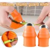 Fruit and Vegetable Picking Potted Plants Trim Silicone Thumb Knife