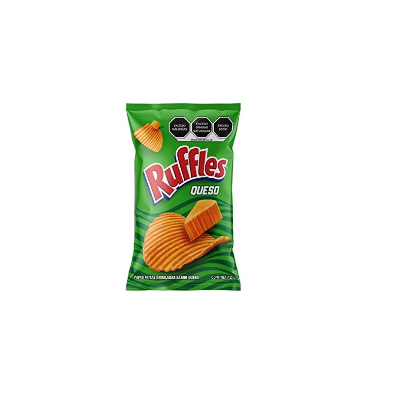 Sabritas Botanas Mexicanas (Ruffles Queso, Big)