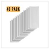 Dabpress 40 Pack 2x4.5 Inch 37 Micron White Nylon Tea
