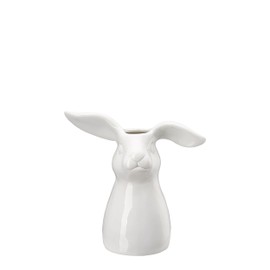 Rabbit Vase White Vase 16 cm