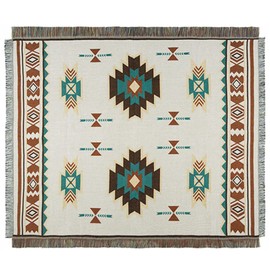 Bohemian Blanket Knitted Blanket Nordic Aztec Blanket Fringe Blanket Camping Blanket Beach Blanket Bed Blanket 90x150cm