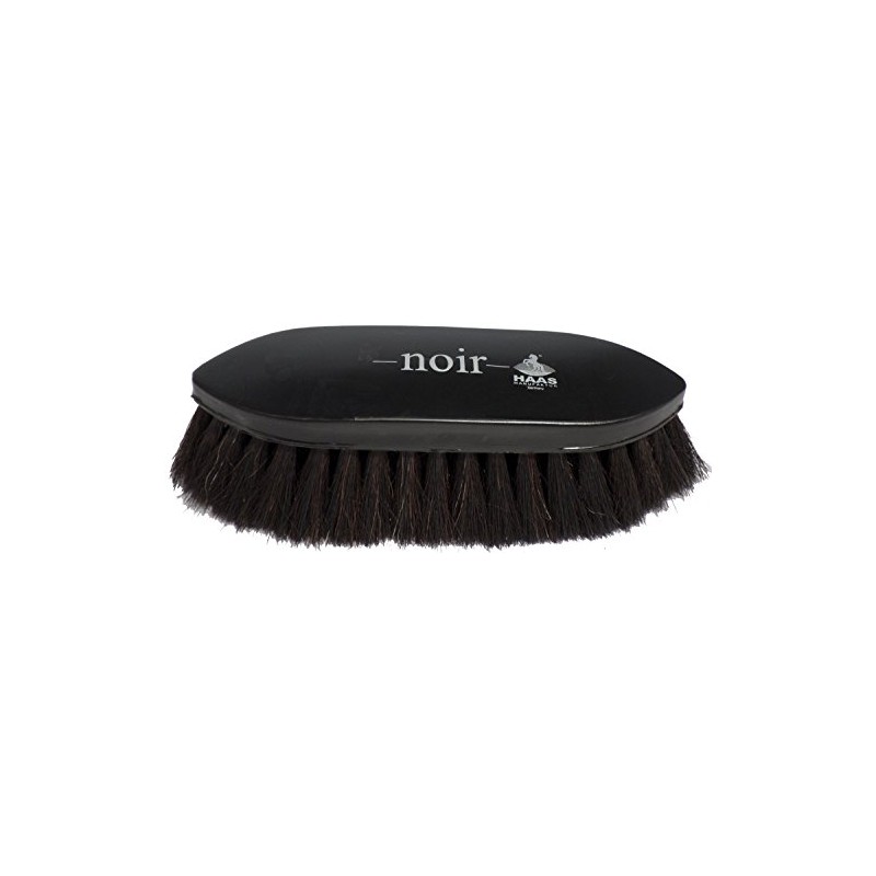 Haas Fellbürste - Noir - in schwarz mit 5 cm