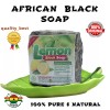 100% Pure New!! RAW AFRICAN BLACK SOAP Natural GHANA Handmade