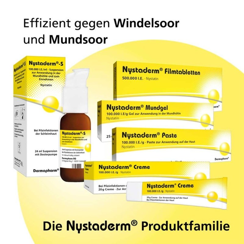 Nystaderm Paste 50 g against nappy rash