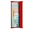 Whitecoat Clipboard® Trifold - Nursing Edition (Red, Trifold)