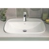 American Standard 1721001.020 Aspirations Drop-In Bathroom Sink, White