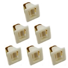 (6 Pack) EXP571 Dryer Door Catch Replaces 131658800, AP2107362, PS418433, 5307521419