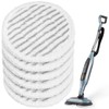 Mellbree Replacement Steam Mop Pads Compatible with Shark S6002UK 6Pcs,