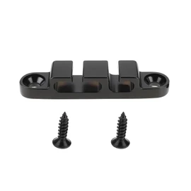 Briny River Black 3 String Retainer Bass String Retainer for Hold 3 Strings In The Bass Head of 4 String Electric Bass
