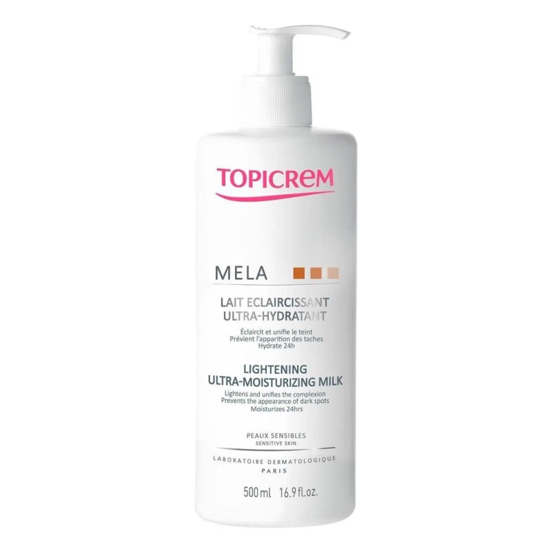 Topicrem Mela Leche Aclarante Ultra Hidratante 500
