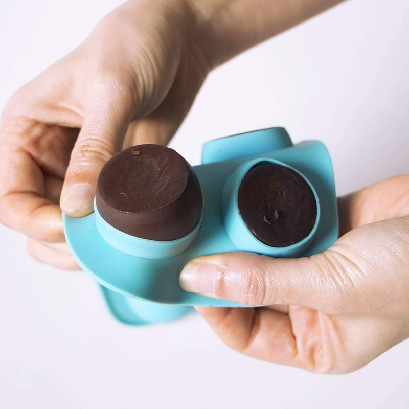 Webake Silicone Chocolate Candy Molds, Round Sphere Baking Molds for