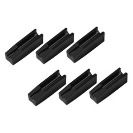 VICASKY 6Pcs Eyebrow Pencil Sharpener Aid Slot Assistants for Precision Sharpening of Eyebrow Pencils Essential Tools for Makeup Artists and Eyebrow Enthusiasts