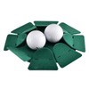 Haosie Putting Mat Indoor Golf, Flocking Surface Golf Hole, Green