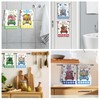 MALEBAZI Rustic Truck Holiday Kitchen Towels Set of 12, Seasonal