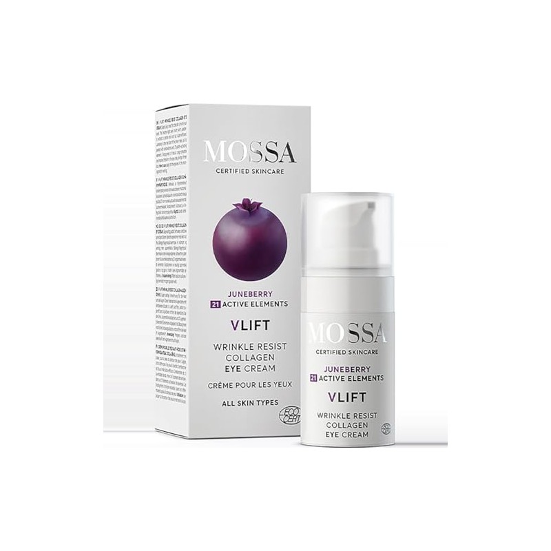 VLift Mossa Collagen Augencreme, 15 ml