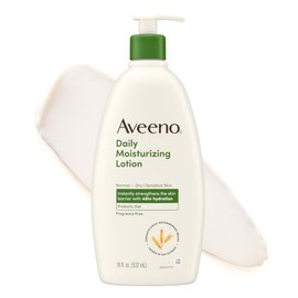 Aveeno – Loción Corporal Hidratante Diaria con Avena Calmante y Ricos Emolientes para Nutrir la Piel Seca
