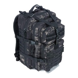 REEBOW GEAR Military Tactical Backpack Small Molle Assault Pack Army Bug Bag Backpacks Rucksack Daypack Black Camouflage