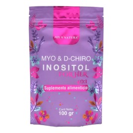 Myo & D-chiro Inositol Forher 40:1 100 Gramos Joy Natura Sabor Sin Sabor