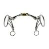 Equine Smile ES0115 Icelandic Bit Double Broken with Copper Stainless