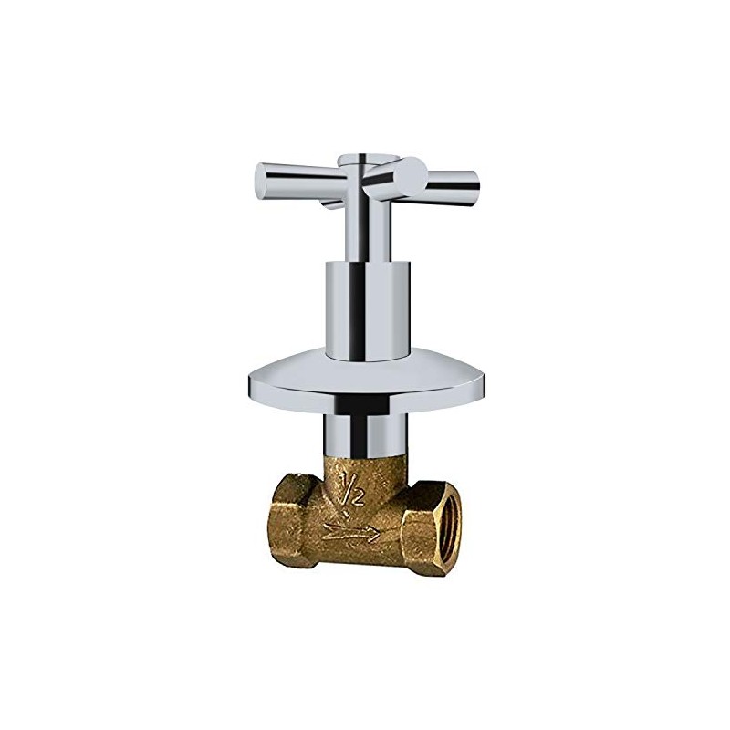 Earl Diamond Concealed Brass 1/2-Inch IPS or G1/2 Water Shower