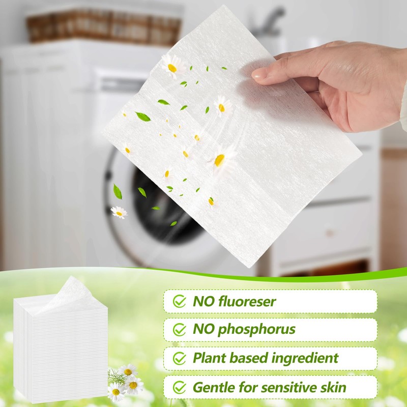 Heigble 600 Count Dryer Sheets Bulk Fabric Softener Fresh Scent
