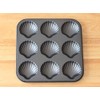 Cotta Tiffany Madeleine Coquille Shape 9-Piece Black 235×235×178mm 85867