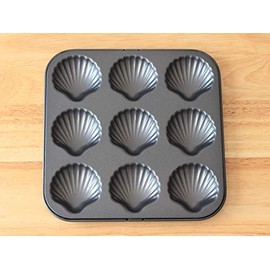 Cotta Tiffany Madeleine Coquille Shape 9-Piece Black 235×235×178mm 85867