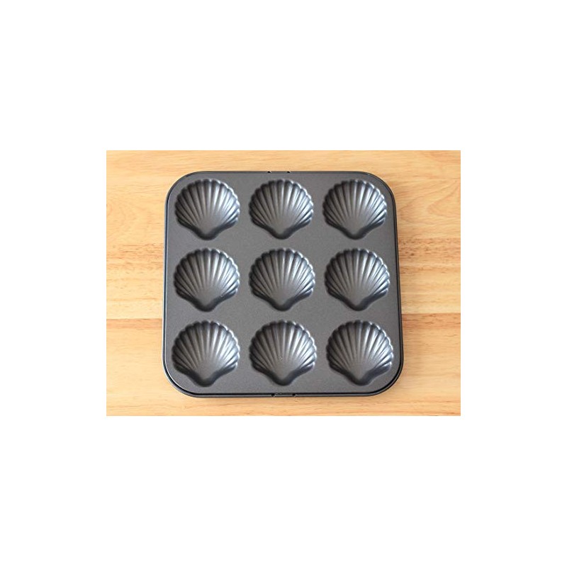 Cotta Tiffany Madeleine Coquille Shape 9-Piece Black 235×235×178mm 85867