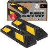 Xpose Safety 22" Heavy Duty Rubber Parking Stopper – 2