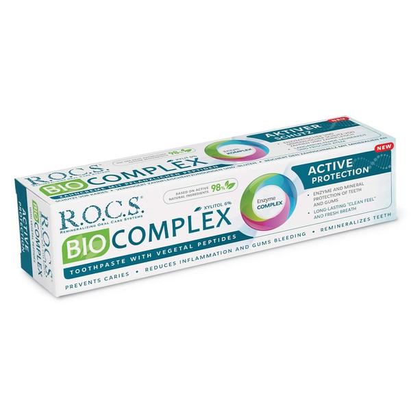R.O.C.S. Bio Kompleks Tam Koruma Diş Macunu, 94G