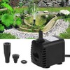 Plastic 3 in 1 600L/H 8W Aquarium Fish Tank Submersible
