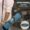 BULL TOOLS Wrench Organizer 26 Pocket Roll Up Pouch with