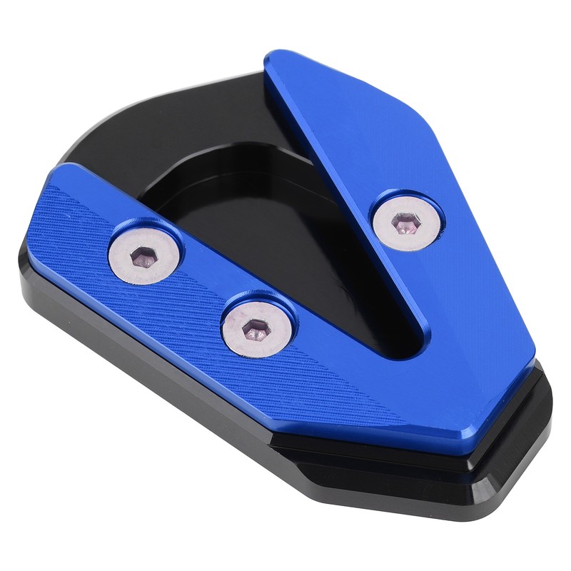 Motorcycle Side Stand Base Kickstand Extension Pad Enlarger Plate Fit