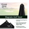 Bliss Golf Magnetic Golf Towel | Premium Microfiber Towel |