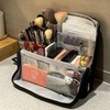 wurgocy Standing Makeup Bag, Stand up Makeup Bag Portable, Large