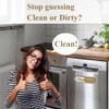 Clean and Dirty Dishwasher Magnet, Easy to Read, Dirty Clean