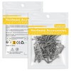 Caianwin 100Pcs M3*20mm Hex Countersunk Bolts DIN7991 Machine Screws 304