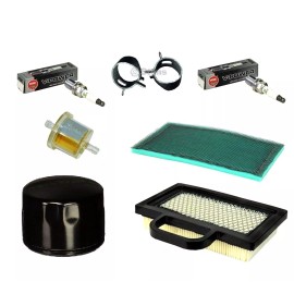 For Briggs & Stratton, For Craftsman, For John Deere Tune Up Kit Air Fuel Oil Filters For 18-26 HP Engines 5111 B 5111B