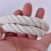 50 Ft Adjustable Cotton Clothesline Rope for Camping & Home