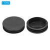 PATIKIL 2-1/4" Plastic Tubing End Caps, 12Pcs Round Hole Plug