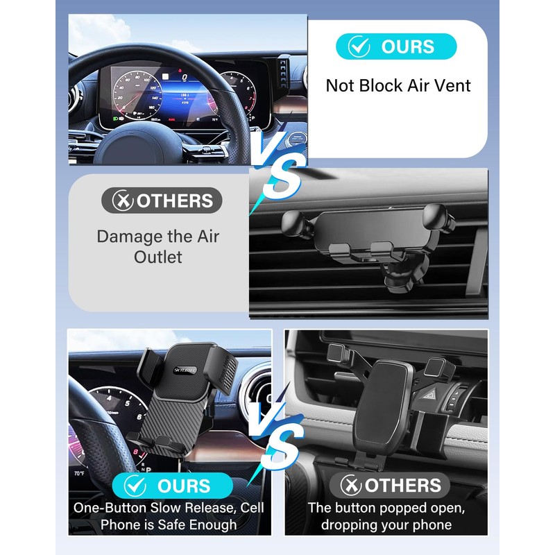 SKYLOTEC Car Phone Holder for Mercedes-Benz GLC 2023-2026/C-Class 2022-2026