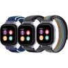 QHBAMD 3 Pack Nylon Watch Bands Compatible with Gabb/Gizmo/SyncUP Smartwatch,