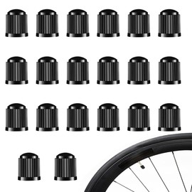 20 pcs Dust Cap, Tyre Valve Caps, Universal Stem Dust Covers for SUV, Cars, Bike, Motorcycles, Trucks, Heavy-Duty, Airtight Seal, Screw-On, Easy to Operation